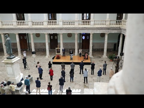 La Universitat gravou o reitor Peset, afusellat hui fa 80 years