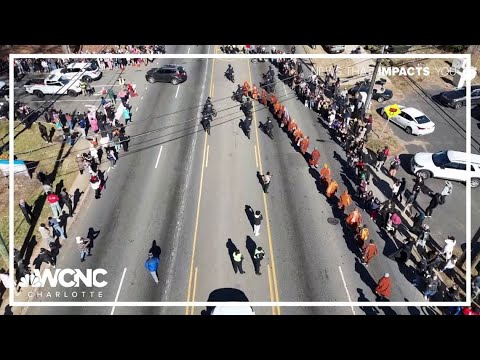 'Walk for Peace' moves through Charlotte, draws huge crowds to see monks