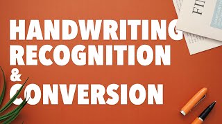 How to use handwriting recognition and conversion in Word documents