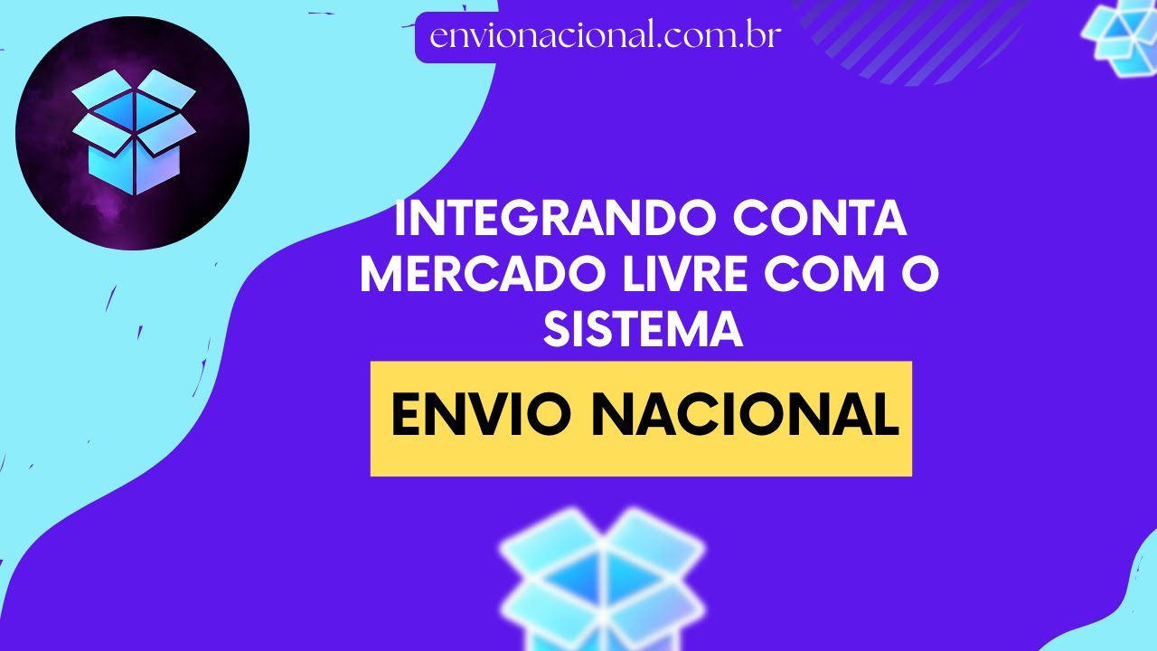integrando conta mercado livre com o sistema Envio Nacional