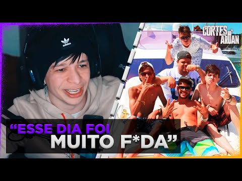 ARUAN REACTS TO BARBECUE ON BOAT (AM3NIC) - Cortes do Aruan