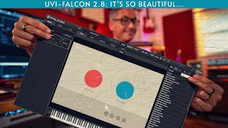 Video thumbnail for UVI's Falcon 2.8. First thoughts? It’s beautiful… by Jef Gibbons