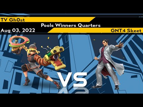 [Smash Ultimate] TV  Gh0st vs GNT4  Skeet - Xeno252 (Pools Winners Quarters)