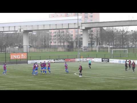 Tweede goal Maense 1  Ariston 1