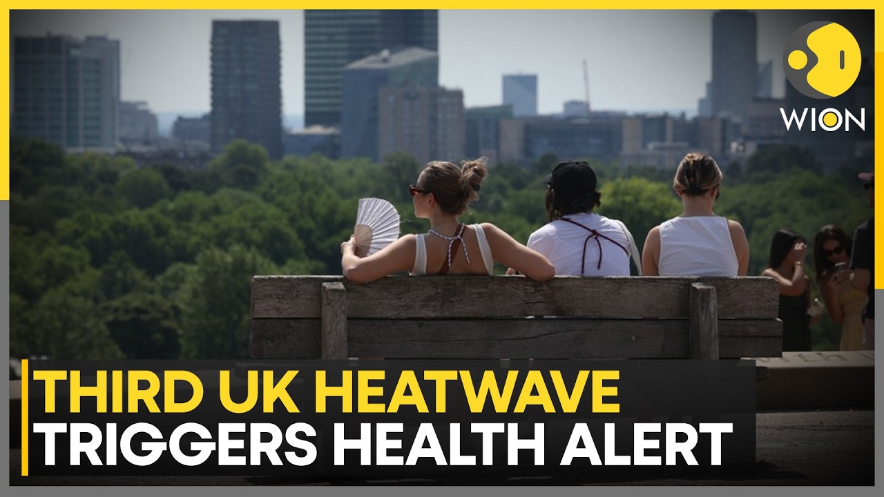 UK Heatwave: Amber Heat Alerts in Place As UK Temperatures Stay Very High | WION News