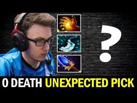 MIRACLE Unexpected Pick Carry Build -  0 Death Boss Dota 2