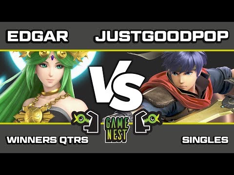 Game Nest Smash It Up: Edgar (Palutena) vs Justgoodpop (Ike) - Winners Qtrs