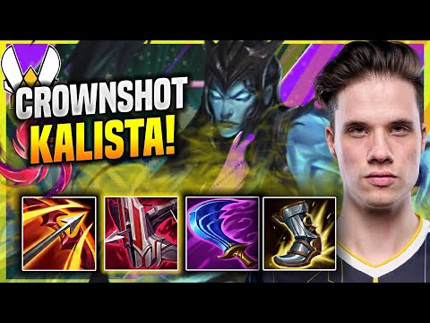 CROWNSHOT IS A GOD WITH KALISTA! - VIT Crownshot Plays Kalista ADC vs Ziggs! | Season 11