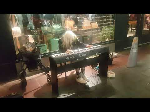 "Love Theme from Romeo and Juliet" A Time for Us - Street Pianist Natalie Trayling