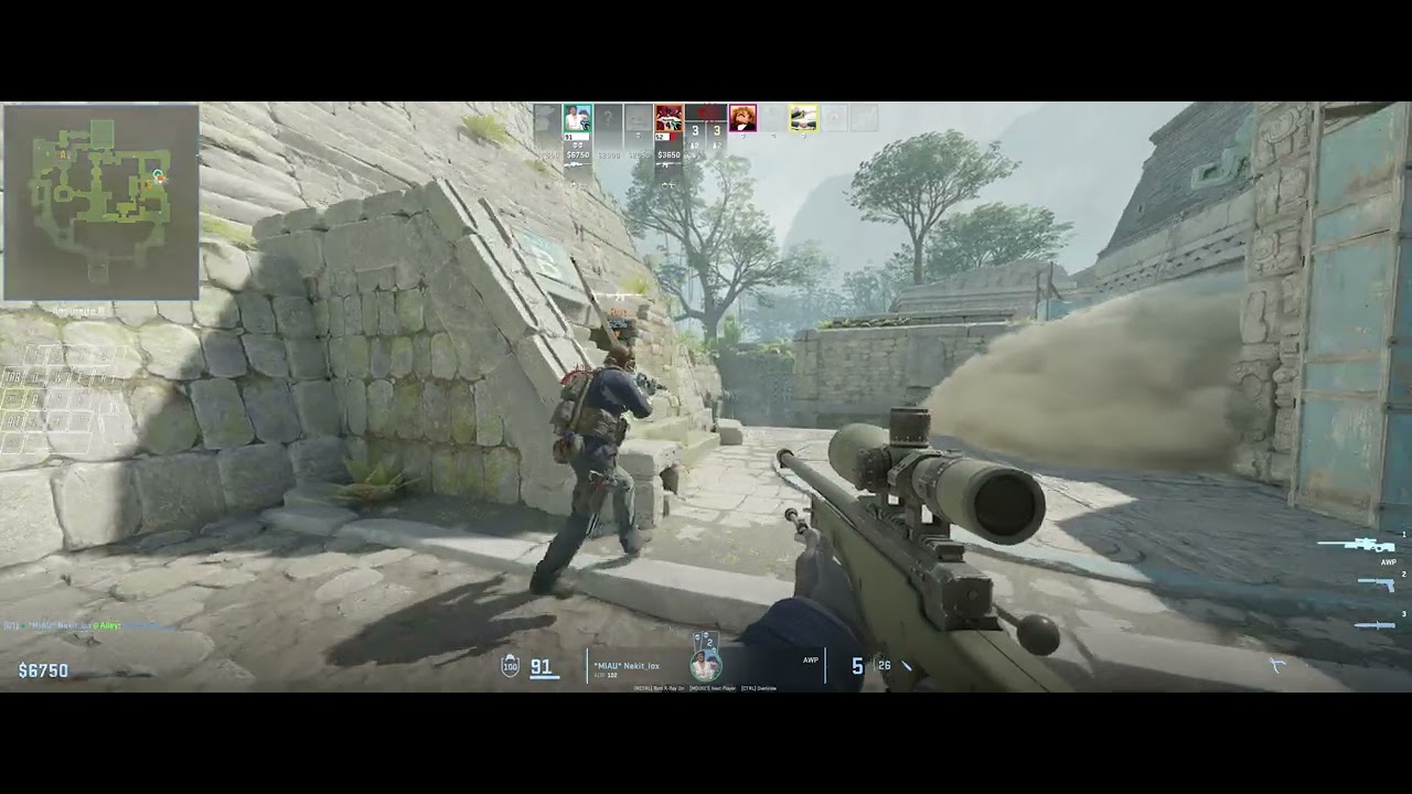 Journey to 5K ELO - CS2 - Ancient - 4K Cinematic Gameplay