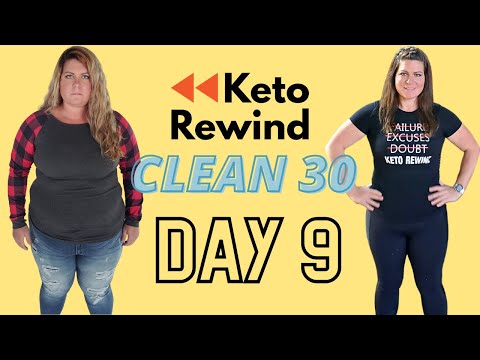 Keto Rewind January CLEAN 30 Challenge Day 9 │Easy Keto Dinner Recipes for Beginners │Keto Meal Plan