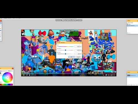 all of the baldi's basics characters throw ice blocks/ Halloween party