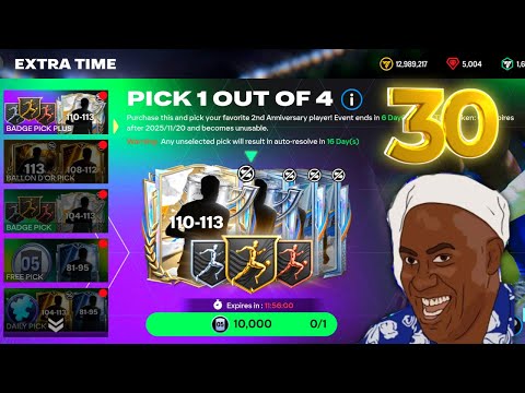 I Opened the NEW 110-113 BADGE PICK PLUS… UNREAL Rewards! 😱