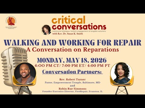 5/18/26 - WALKING AND WORKING FOR REPARATIONS!