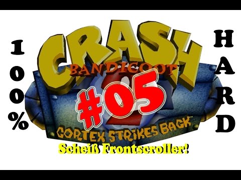 Let's Play CRASH BANDICOOT 2 #05 - Scheiß Frontscroller! [HARDCORE 100%|HD|GERMAN]