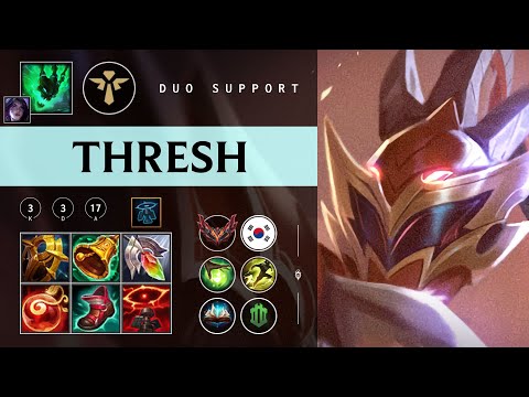 Thresh Support vs Sona - KR Grandmaster Patch 26.01