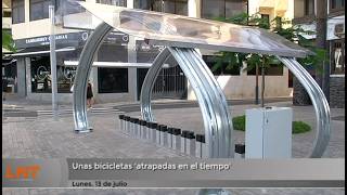 Unas bicicletas 'atrapadas en el tiempo'