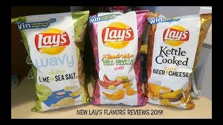NEW LAY&#39;S TURN UP THE FLAVOR REVIEWS 2019!