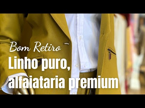 Alto padrão no Bom Retiro | Linho 100%,  Alfaiataria premium e Algodão Pima