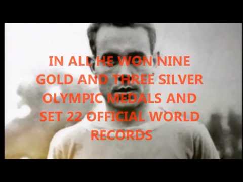 Paavo Nurmi 1924 Olympics,Paris 5 Gold Medals