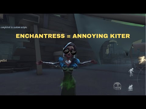 Identity V | Enchantress Gameplay (Lakeside Village) | trying on the “Voodoo Dagger” A acc + Zouzou!