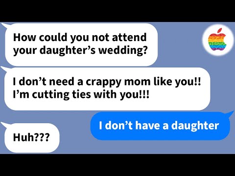 【Apple】 My ex's daughter texts me asking why I wouldn't show up to her own daughter's wedding