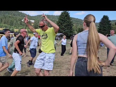 🔴 Zlatokosa Emina s Kačom Kraljem kolo vodi - Igman - Zuko Bend - Bosanski teferič