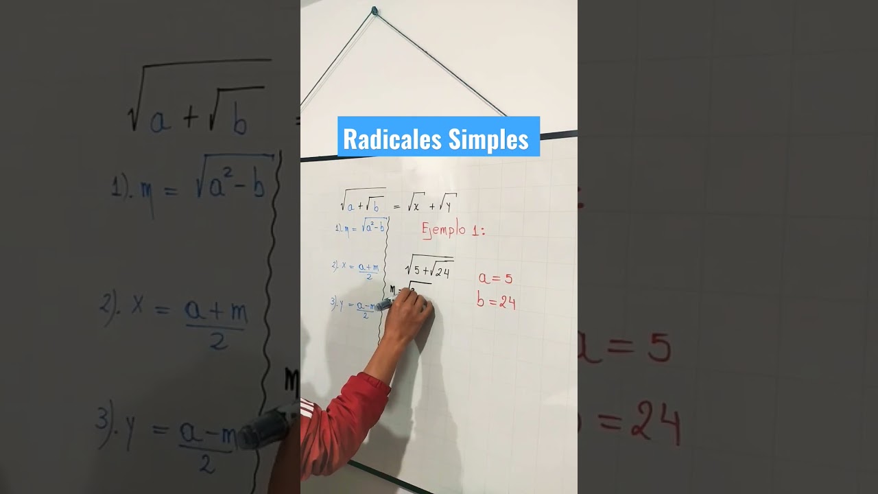 #Shorts. Transformar a radicales simples @Tulibrodefisica