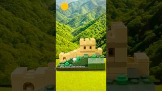 Building The Great Wall Of China Out of LEGO