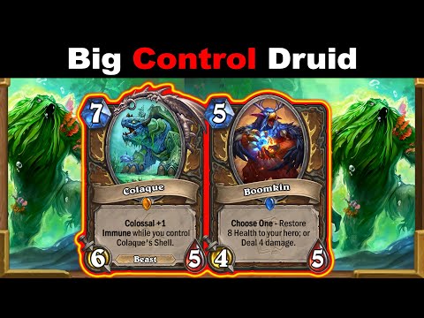 Control Big Druid Is Really Fun To Watch At Night! Throne of the Tides Mini-Set | Hearthstone