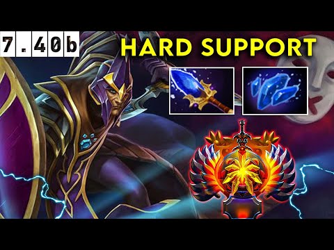 Silencer Immortal Hard Support - Dota 2 Patch 7.40b Pro Pub Gameplay #5