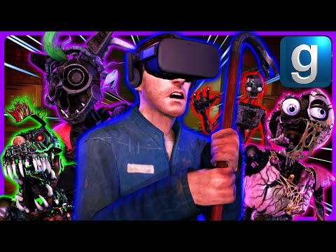 Gmod FNAF | If Security Breach Ruin Was In VR! [VR Mod]