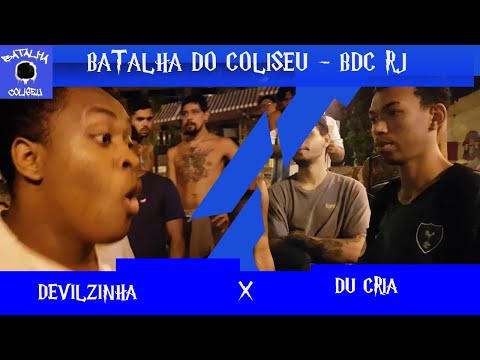 DEVILZINHA VS DUCRIA - BATALHA DO COLISEU - PRIMEIRA FASE