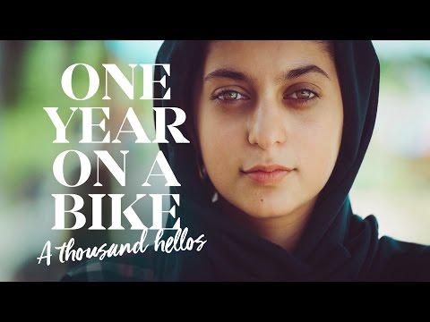 One Year on a Bike "A thousand hellos"