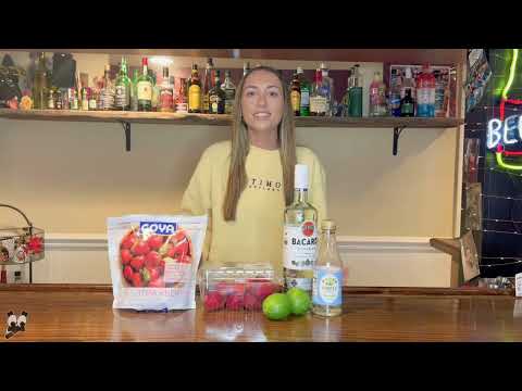 How to Make a Strawberry Daiquiri