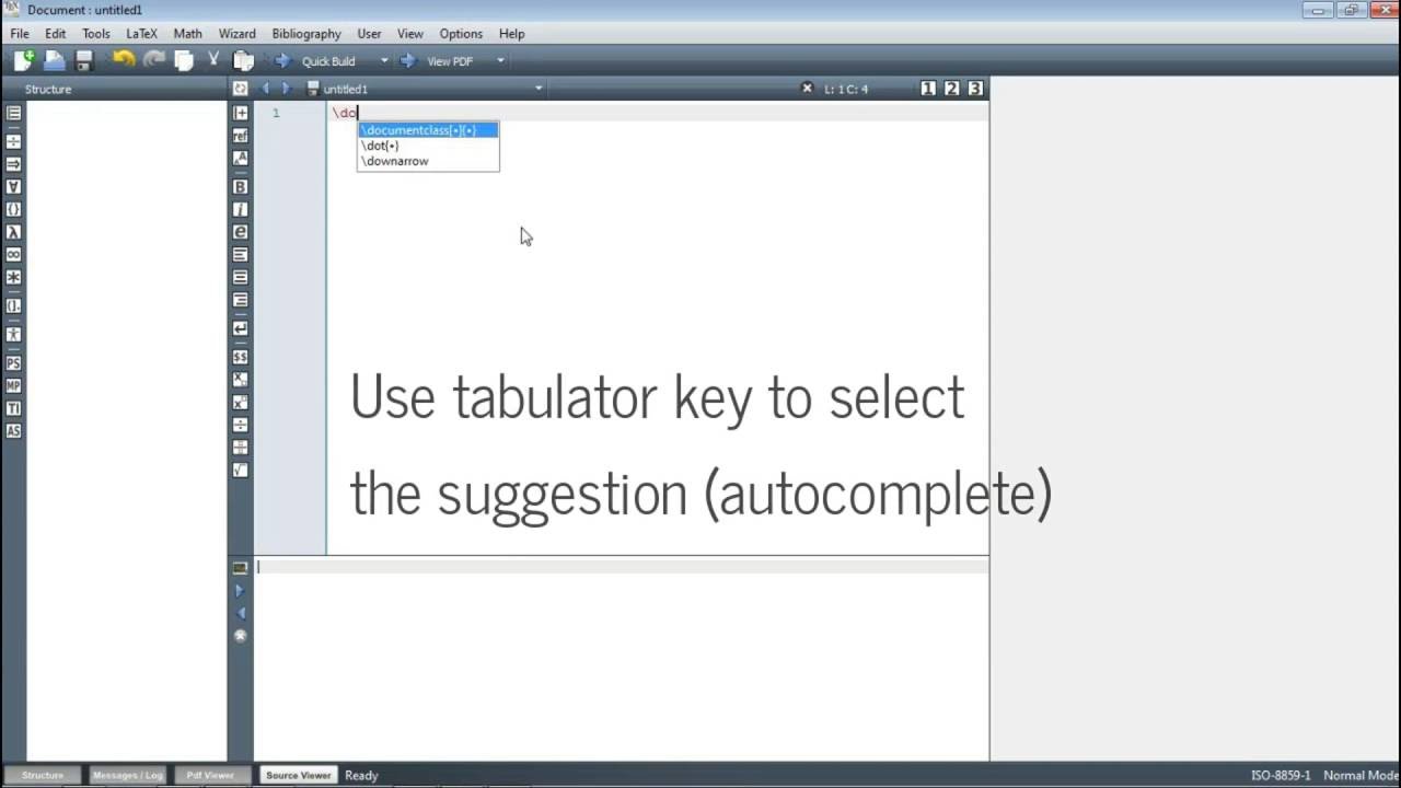 [Lesson 1] Configure your LaTeX and make your first pdf document with LaTeX