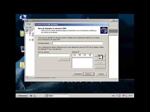 comment installer dhcp sous windows server 2003