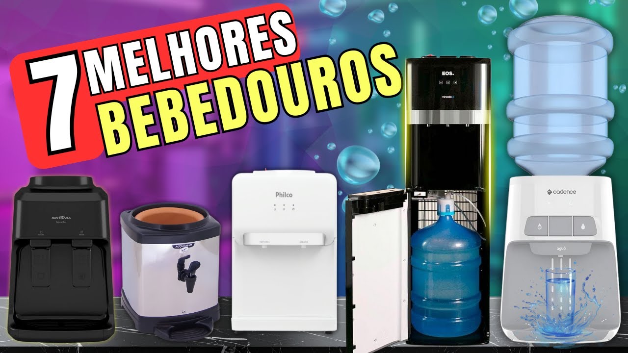 Assistir no YouTube: TOP 7 Melhor bebedouro de água / Qual bebedouro de água comprar? - Guia Eletro