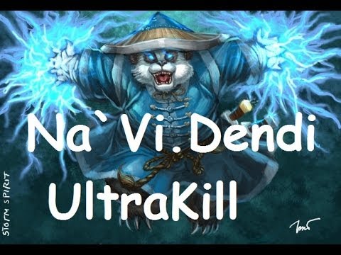 Dota 2 - Na`Vi.Dendi Ultra Kill and WIPE by Na`vi vs Alliance Finals Starladder 8!