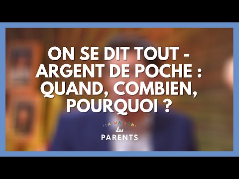 Argent de poche : quand, combien, pourquoi ?