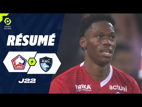 Resumen de Lille vs Le Havre Jornada 22