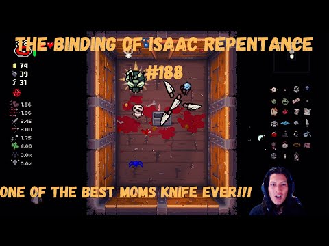 QUAD MOMS KNIFE + LUDOVICO!!! The Binding Of Isaac REPENTANCE #188