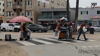 Weekly Venice Bathrooms Homeless Clean Up w/ Daisy the Venice Healer