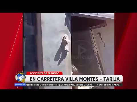 CAMIÓN CARGADO DE REPUESTOS SUFRE VUELCO EN RUTA A VILLA MONTES