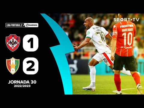 Resumo: UD Oliveirense 1-2 Estrela Amadora - Liga Portugal SABSEG | SPORT TV