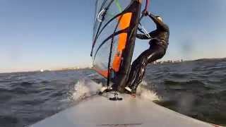preview picture of video 'Light Wind Windsurfing Hatteras Avon'