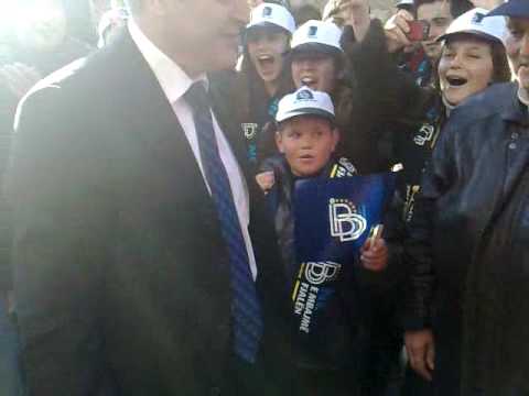 Pritja madhështore e Ali Ahmetit në mitingun qendror Kerçovë zgjedhjet 2009 (Part II)