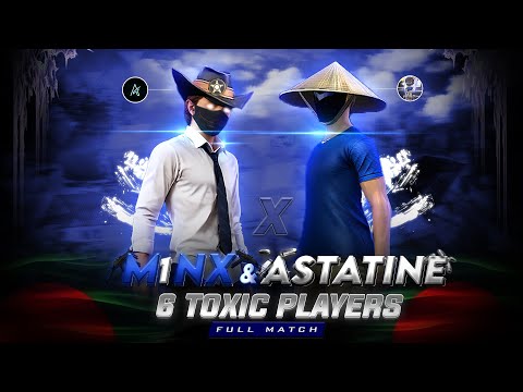 Intense Showdown: ASTATINE🇧🇩 & M1NX🇧🇩 VS 6 PRO PLAYERS - Who's Gonna Win?