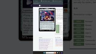 This 9/9 Card Breaks Magic #magicthegathering #mtg #mtgcommander