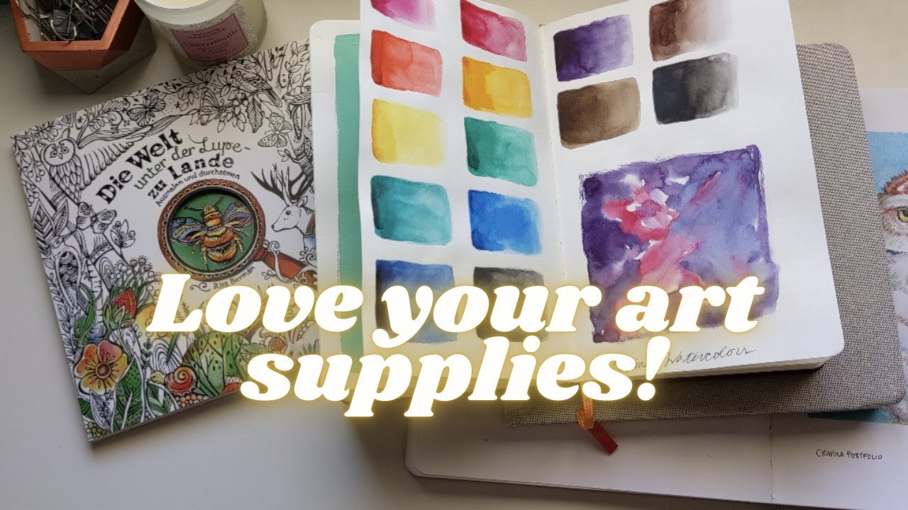 Watch video How to FILL YOUR SKETCHBOOK and LOVE THE ART SUPPLIES you already have!🖌️🎨 Now How to FILL YOUR SKETCHBOOK and LOVE THE ART SUPPLIES you already have!🖌️🎨